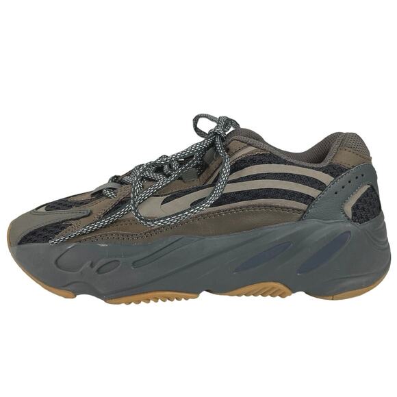 Adidas Yeezy Boost 700 V2 Geode Grey Tan Knit Fabric Leather Sneakers Shoes 6 - Picture 1 of 5